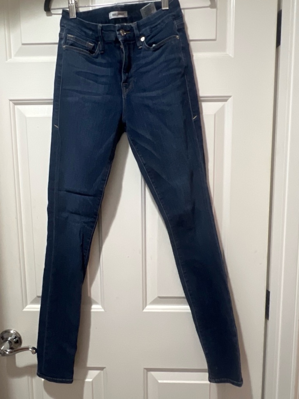 Good American Dark Blue Skinny Jeans